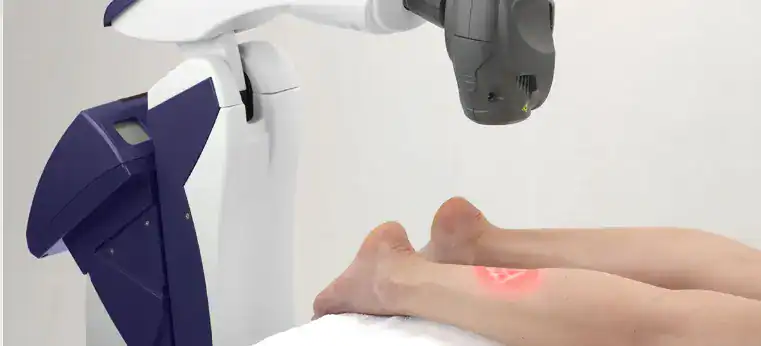 Laser on skin